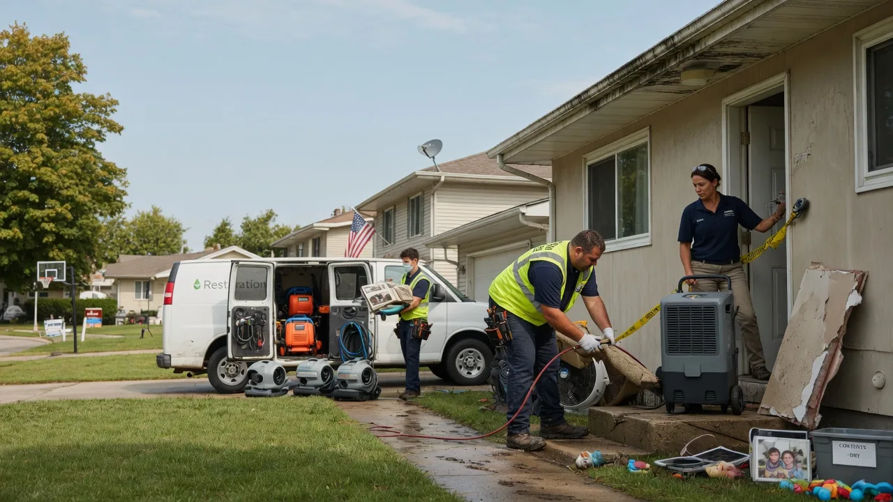 Water Damage Restoration in Fallentimber, PA near me